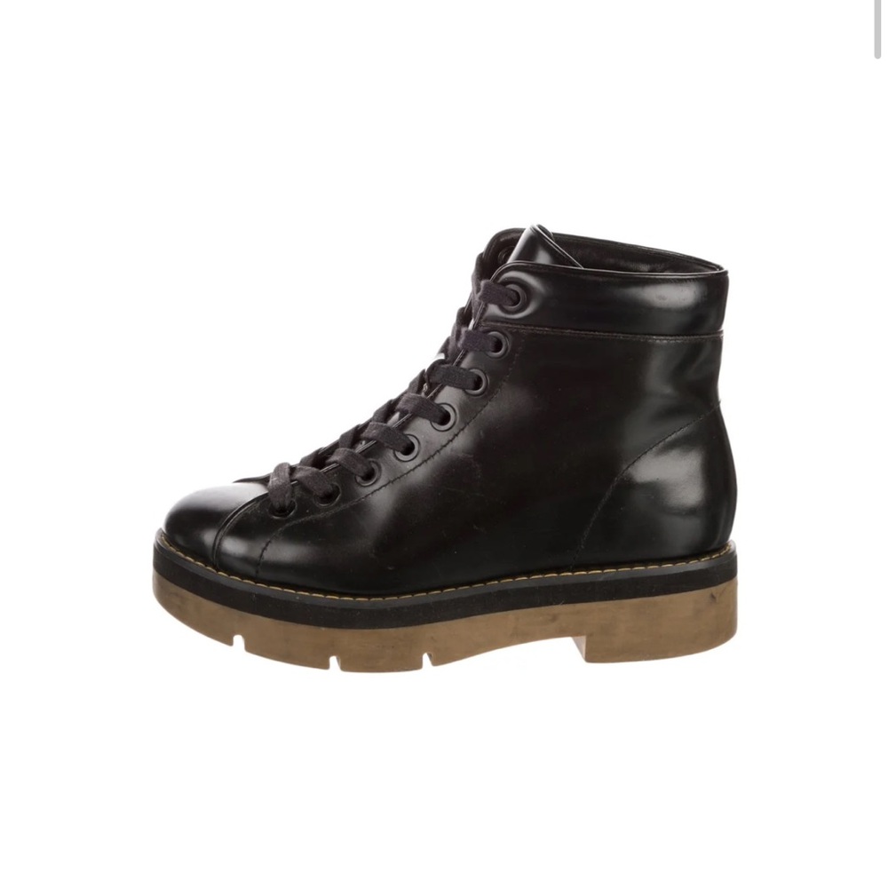 Alexander Wang Leather Combat Boot